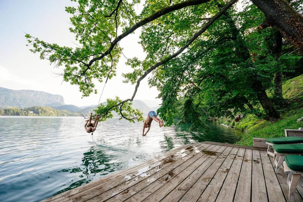 Private Beach House On Lake Bled Exteriér fotografie