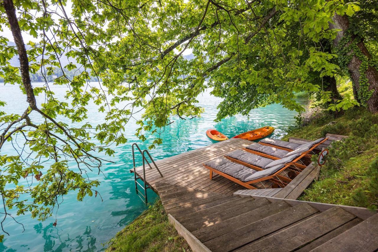Private Beach House On Lake Bled Exteriér fotografie