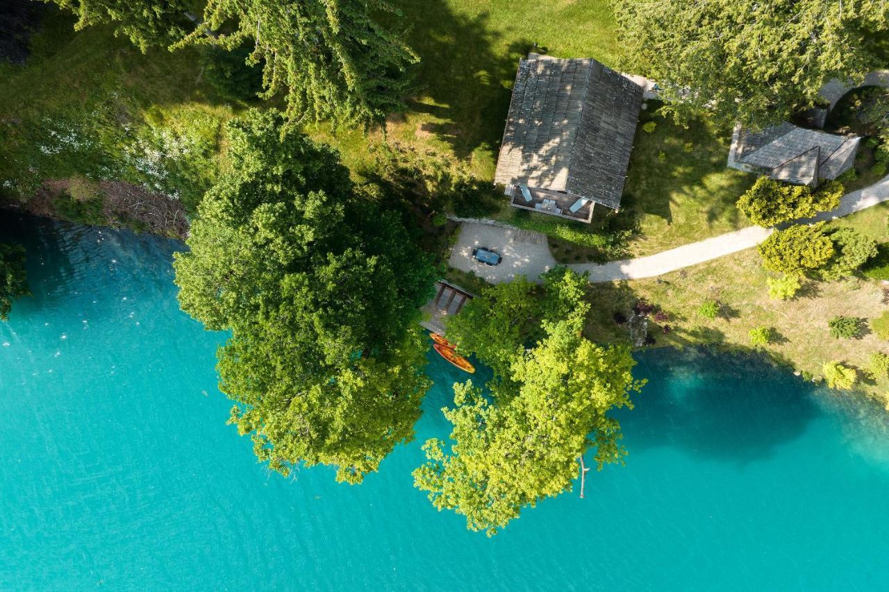 Private Beach House On Lake Bled Exteriér fotografie
